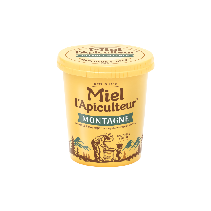 Miel de montagne crémeux...